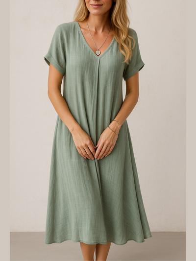 Ophelia | Leinen SommerKleid