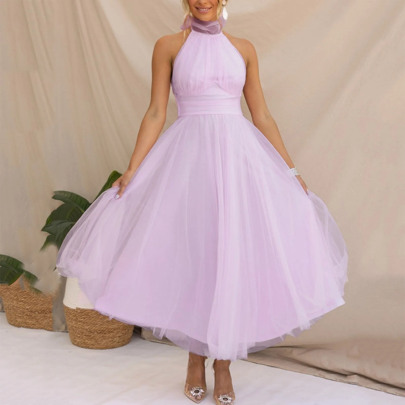 Coraline - Elegantes ärmelloses Kleid
