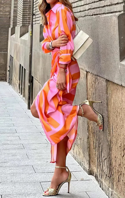 Amira - Kleid mit Wickeloptik