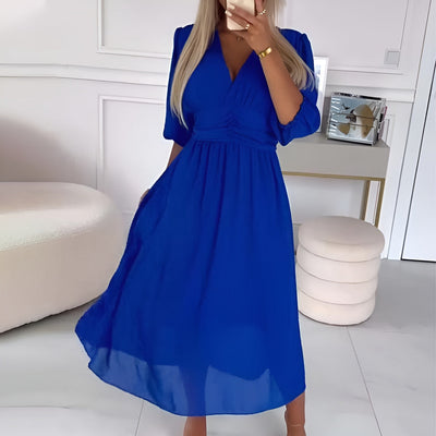 CONSTANZ | LEICHTES KLEID AUS SEIDENCHIFFON