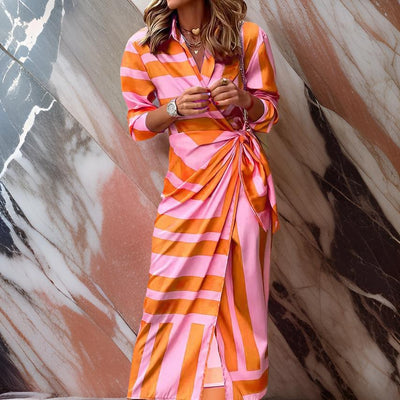 Amira - Kleid mit Wickeloptik
