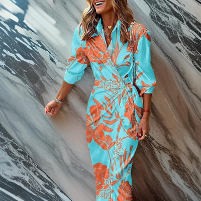 Amira - Kleid mit Wickeloptik